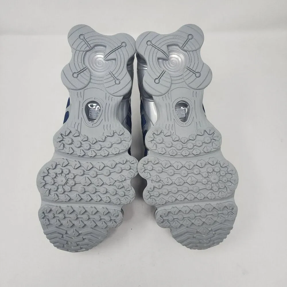 Nike Shox TL Shoes Womens Size 8.5 Blue Silver Running Sneakers Casual Sports